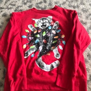 Ugly cat sweater
